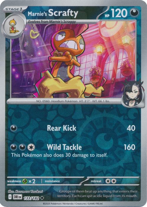Marnie's Scrafty [Reverse Holo]